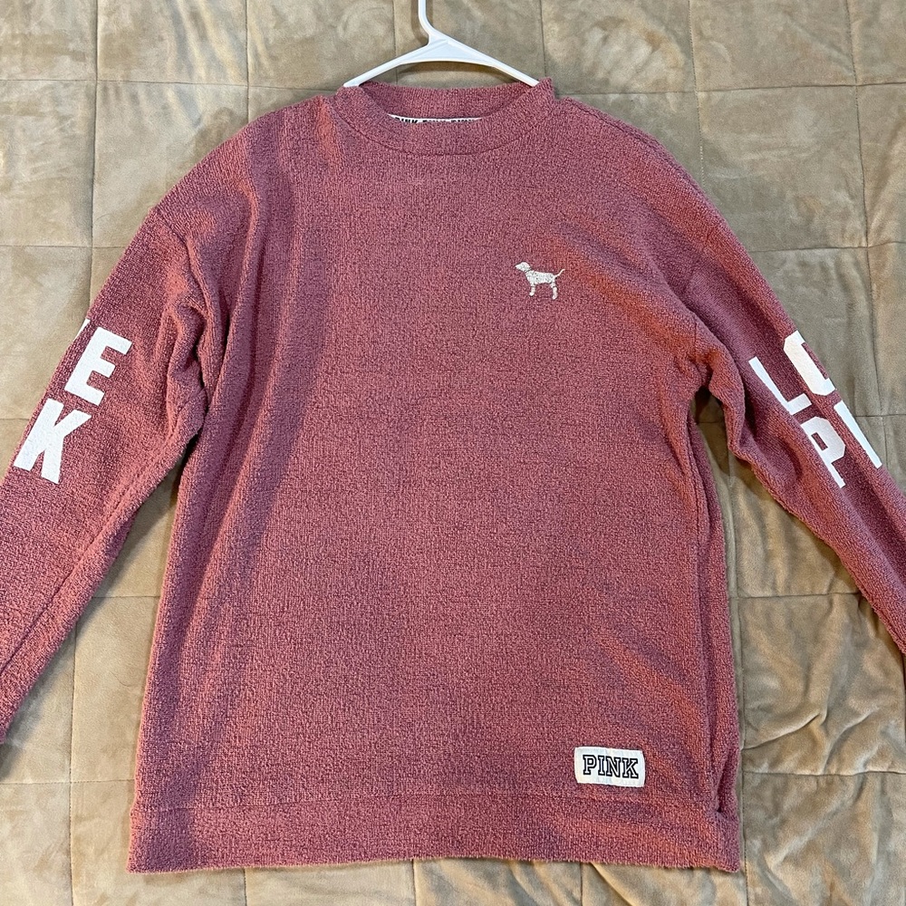 Victoria’s Secret PINK Sherpa Sweater size XS